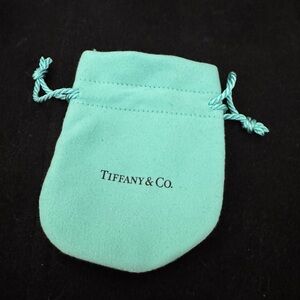 Tiffany & Co. Blue Jewelry Pouch